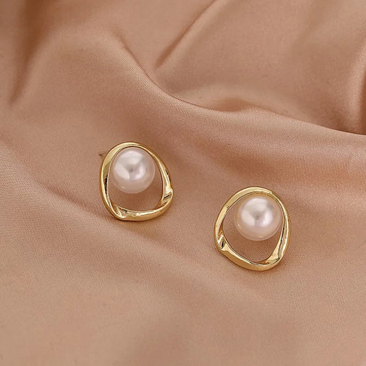 Imitation Pearl Earrings